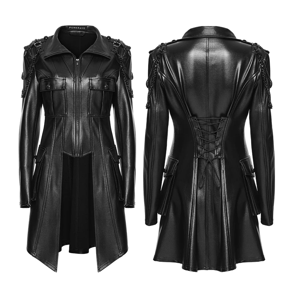 JACKET EDGY FAUX CUIR