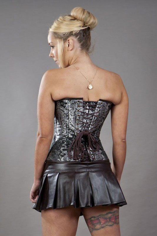 Corset C-lock O/B silver Brocarde