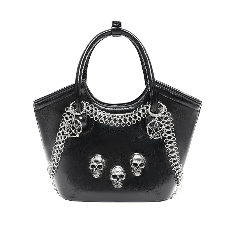 SKULL hand bag