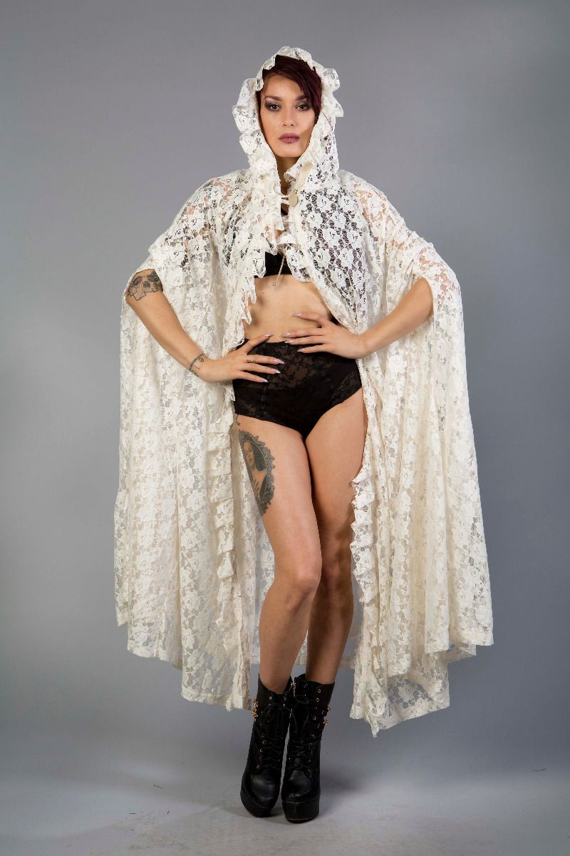 CAPE CREAM LACE