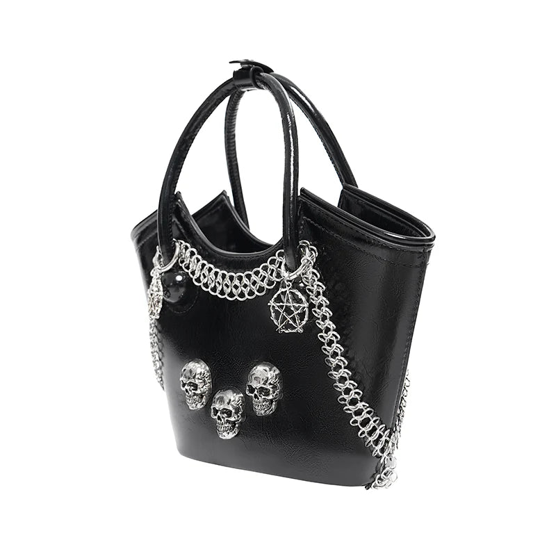 SKULL hand bag