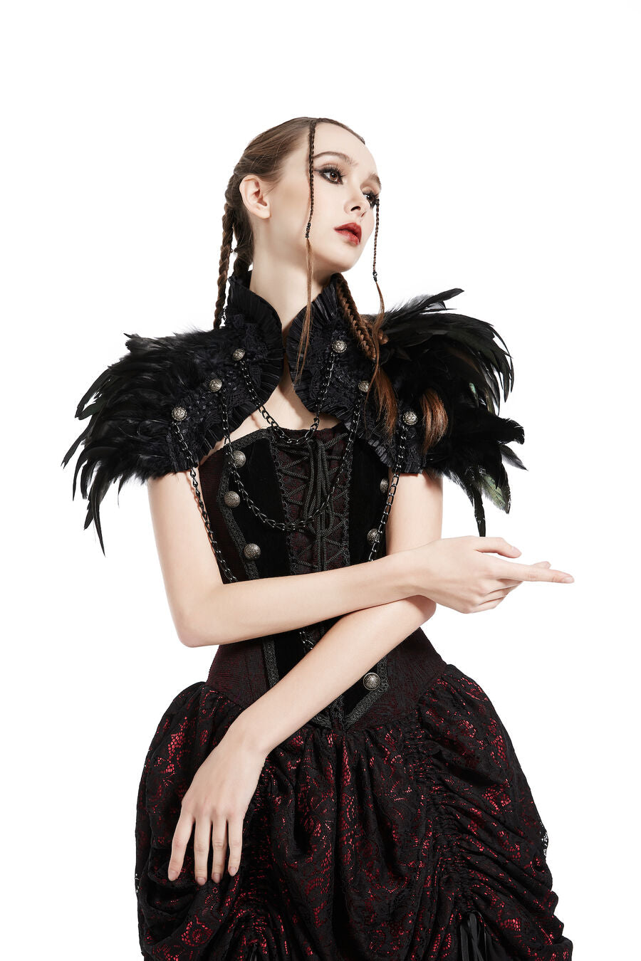 Copy of Boléro à Plumes NOIR