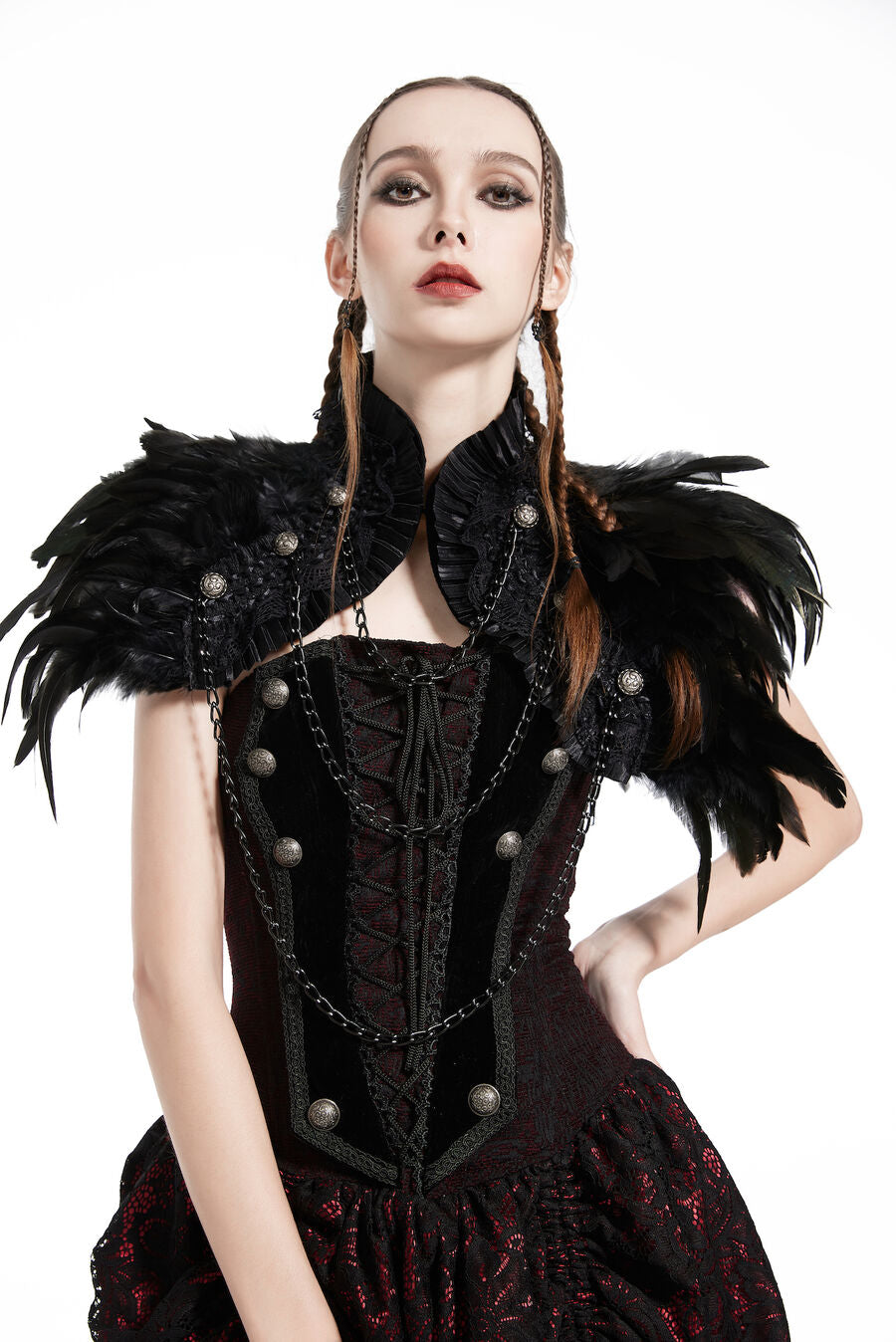 Copy of Boléro à Plumes NOIR