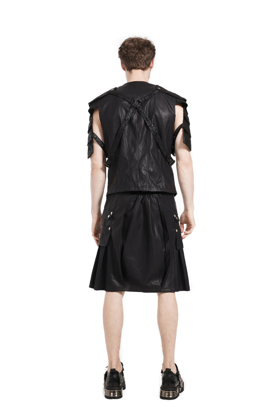 gilet punk gladiateur