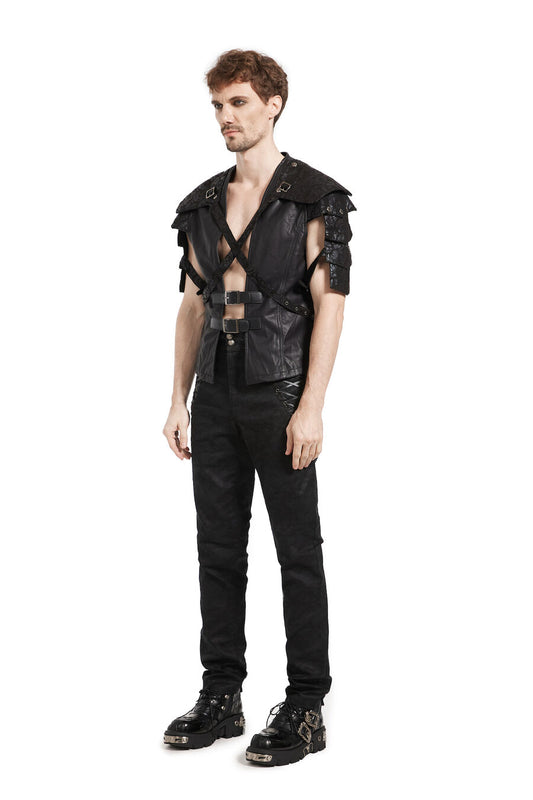 gilet punk gladiateur