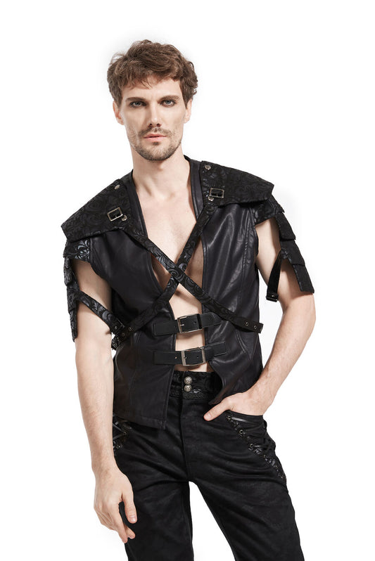 gilet punk gladiateur
