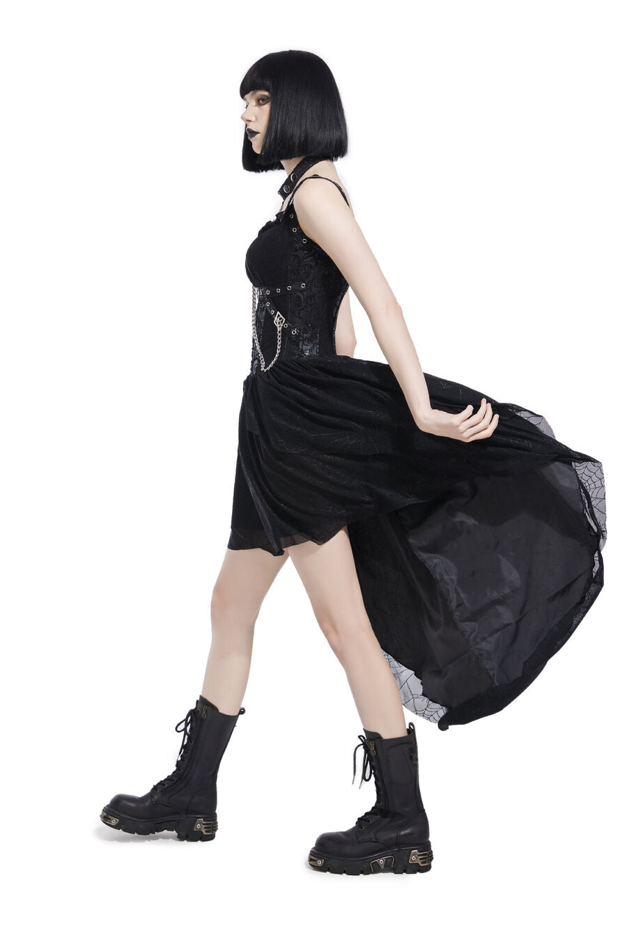 Robe noire gothique