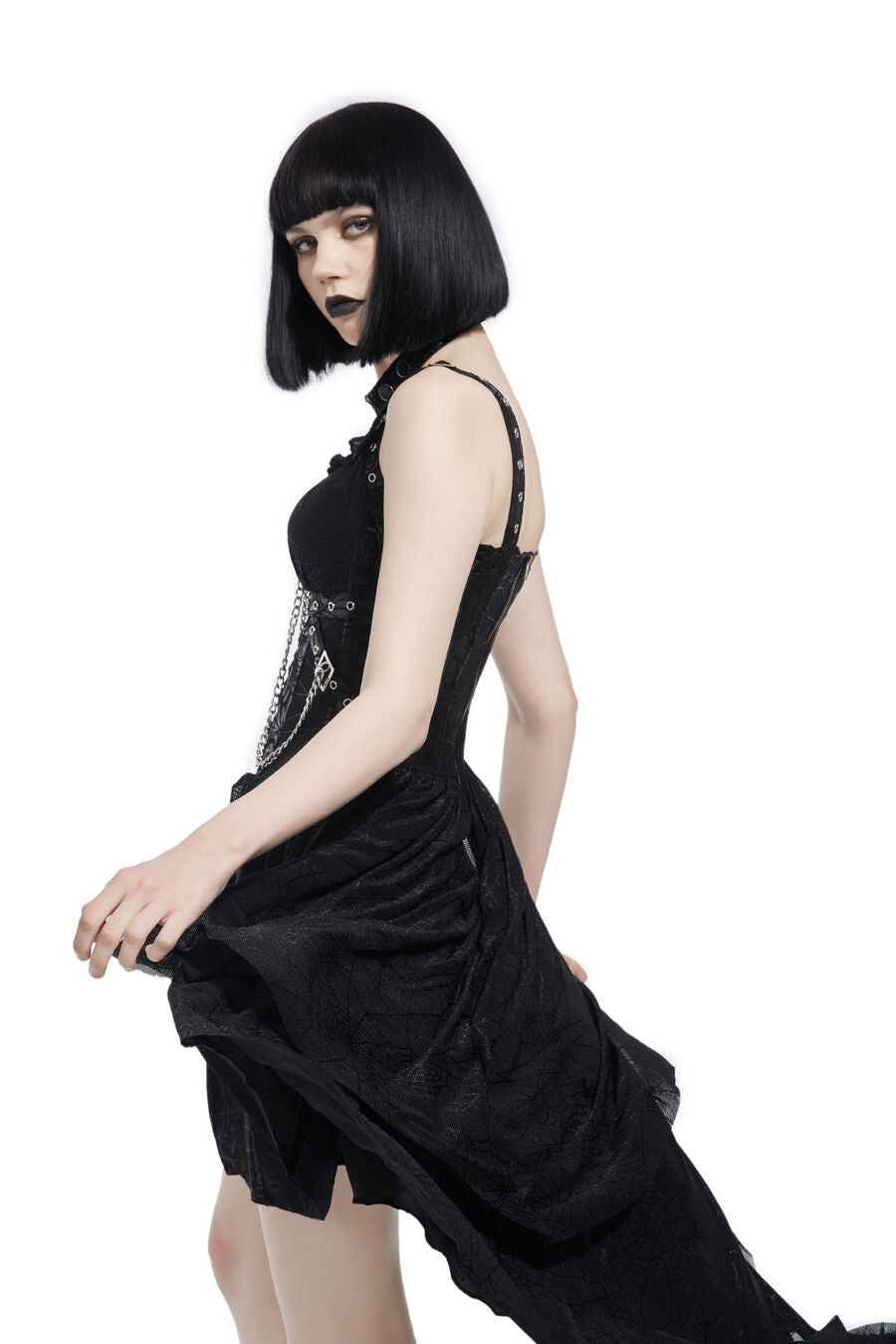 Robe noire gothique