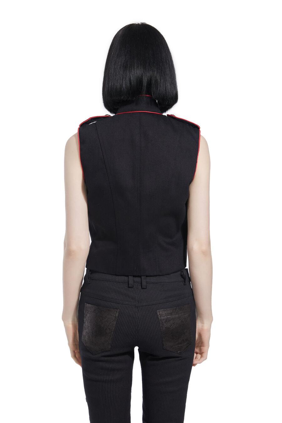 Gilet officier gothique pour femme