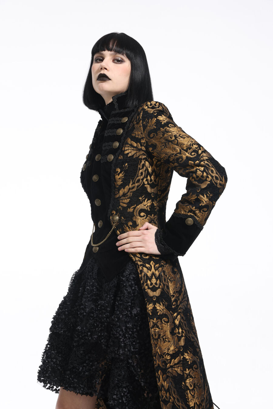 Manteau long gothique OR
