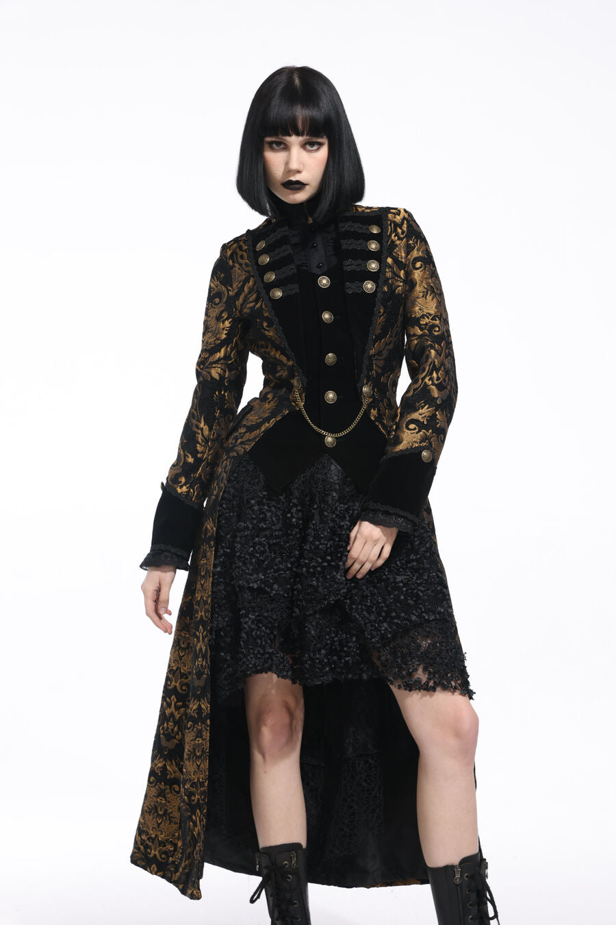 Manteau long gothique OR