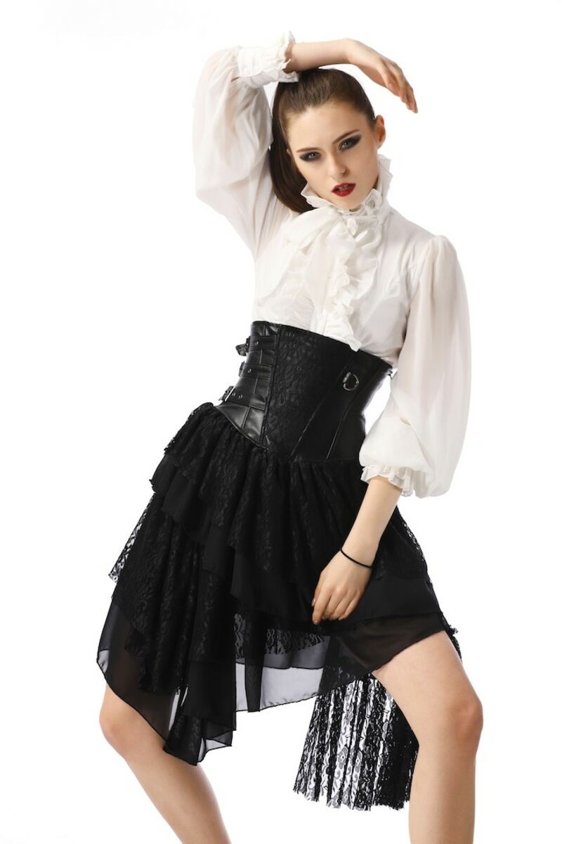 Jupe serre-taille gothique