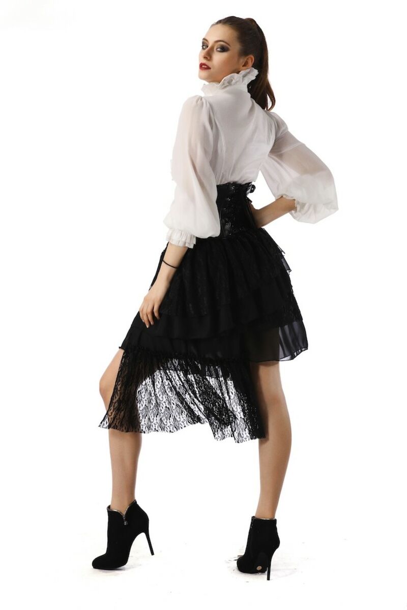 Jupe serre-taille gothique