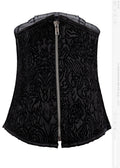 CORSET GOTHIQUE ZIP