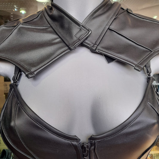 Boléro plume relief