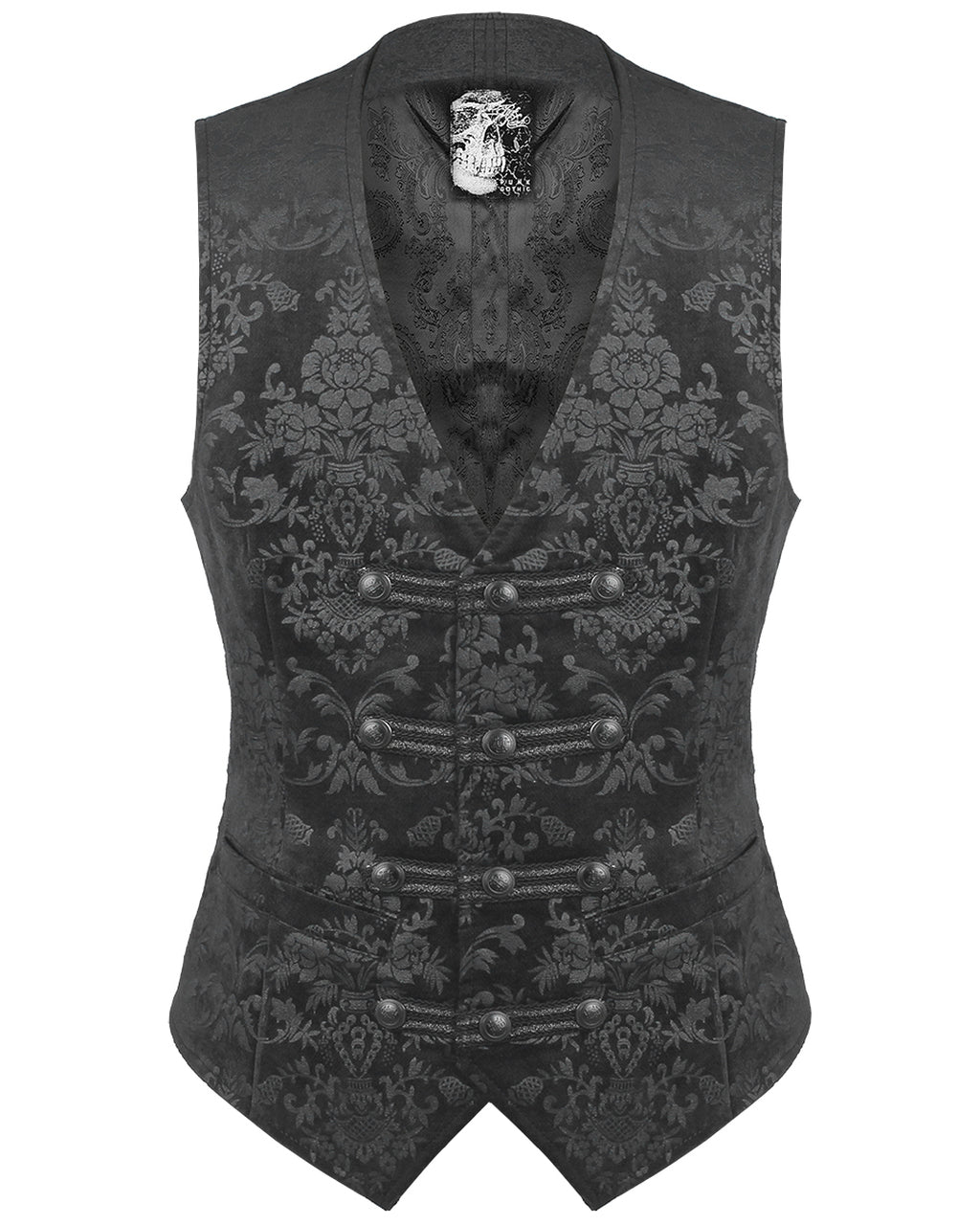 Gilet gothique NOIR