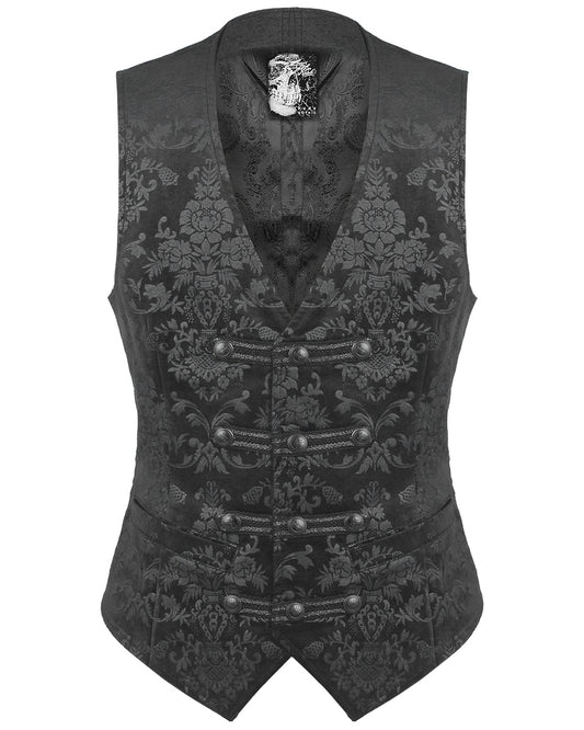 Gilet gothique NOIR
