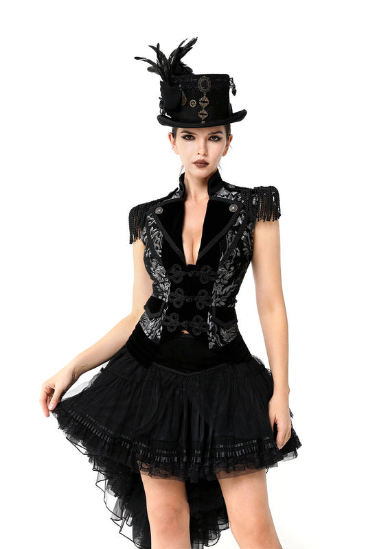 Jupe longue style gothique