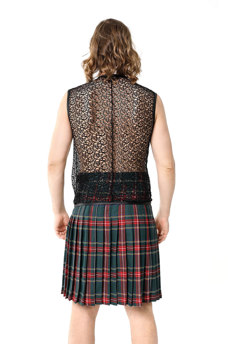 KILT GOTHIQUE POUR HOMME VERT