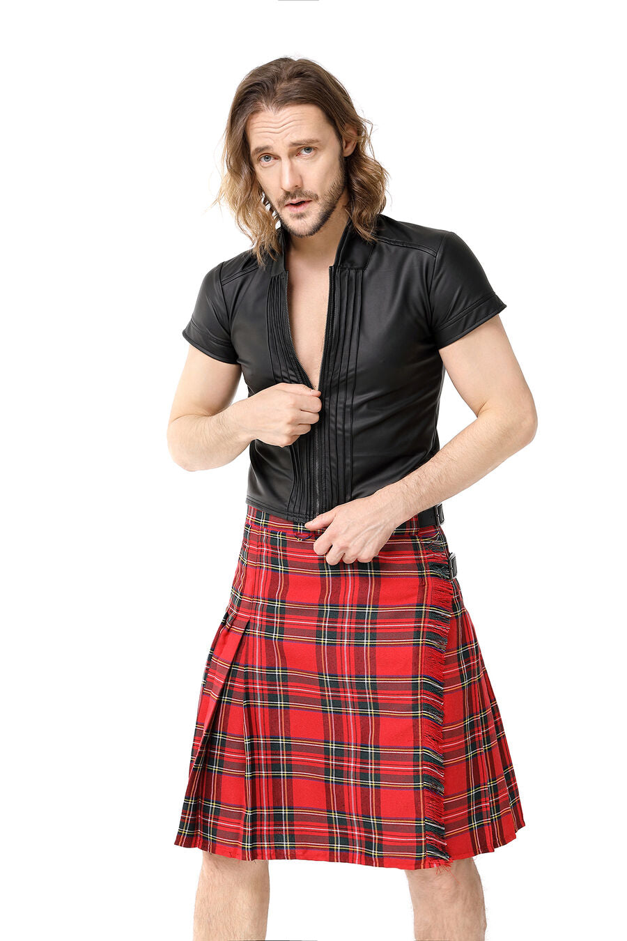 Chemise similicuir