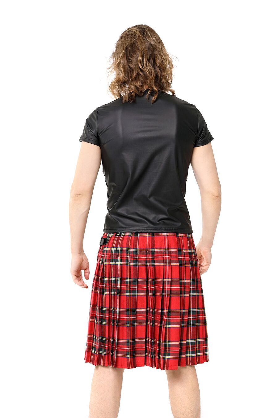 T-shirt homme similicuir
