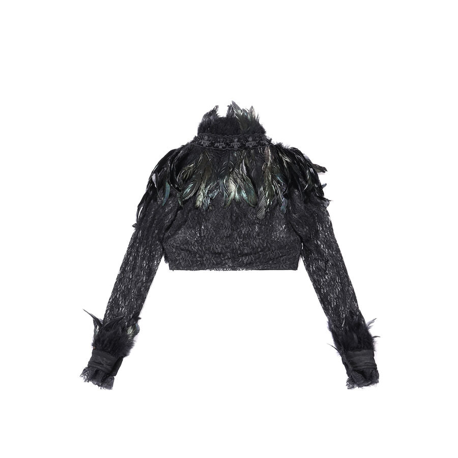 Boléro plumes