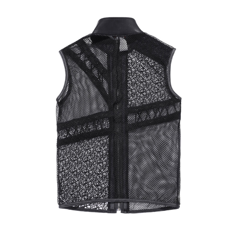 T-shirt résille gothique homme