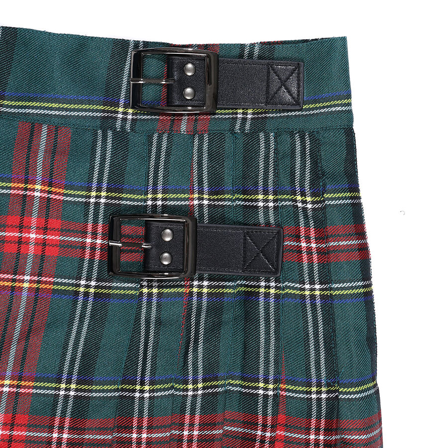 KILT GOTHIQUE POUR HOMME VERT