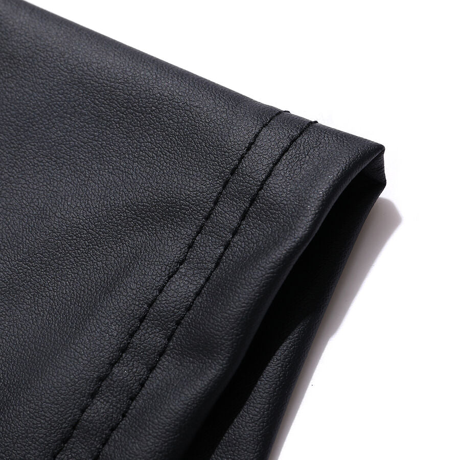 T-shirt homme similicuir