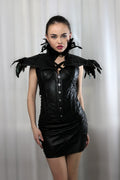 Bustier avec zip relief