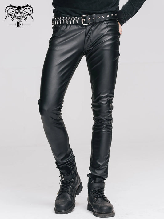 Pantalon BIKER similicuir