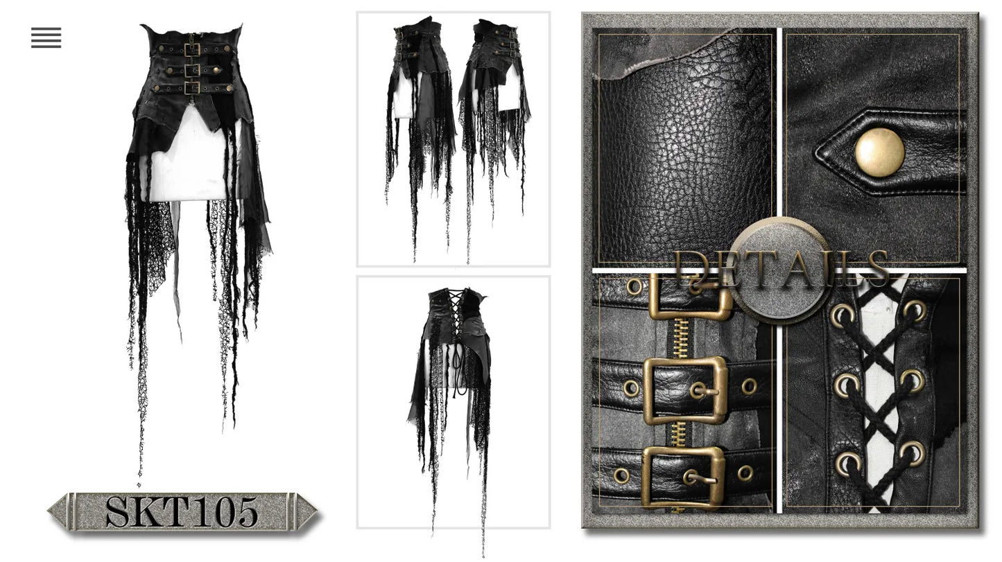 Corset gothique , stimpunk