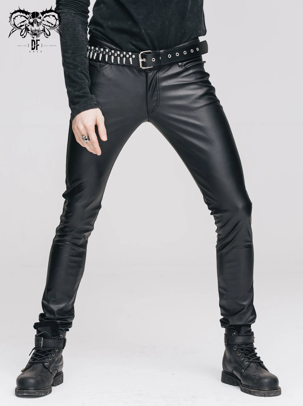Pantalon BIKER similicuir