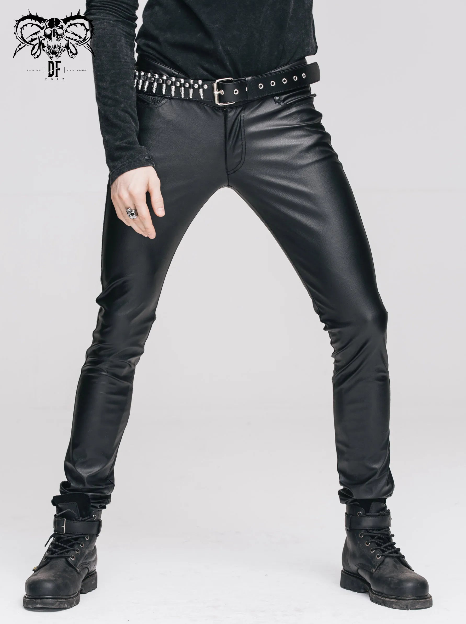 Pantalon BIKER similicuir