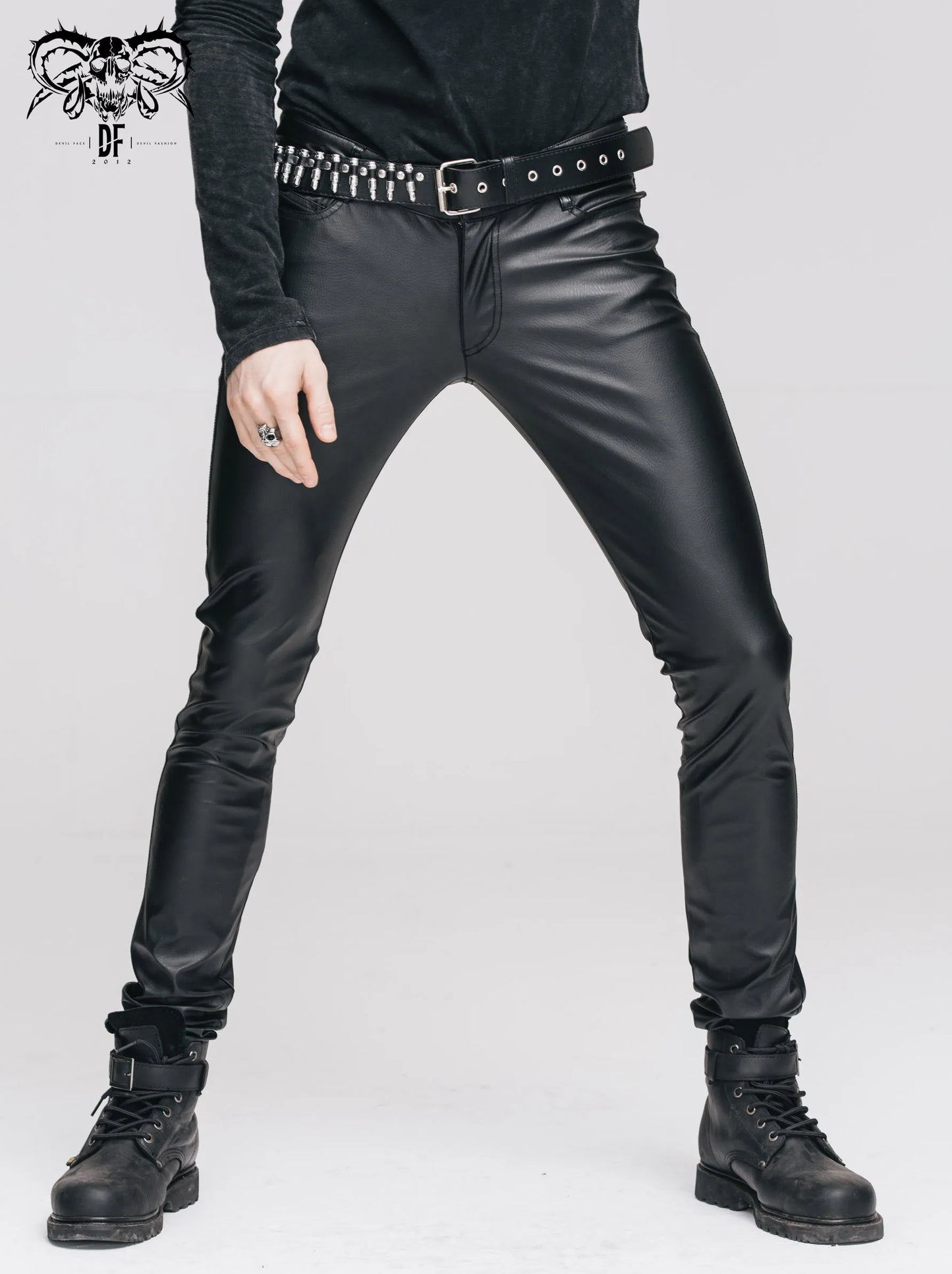 Pantalon BIKER similicuir