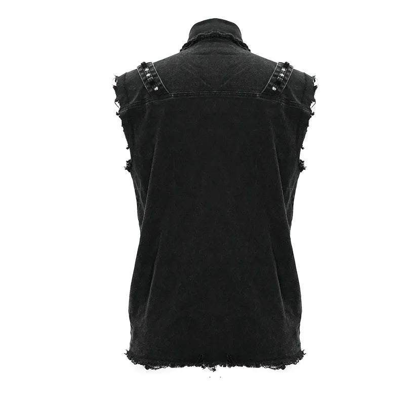 Gilet sans manche punk rock