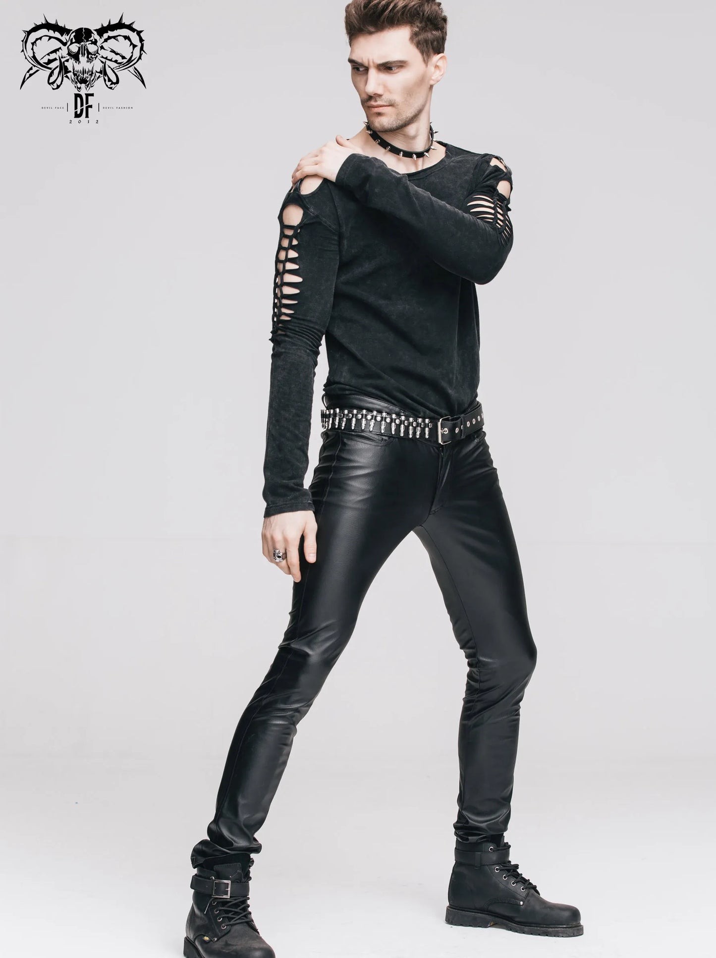 Pantalon BIKER similicuir