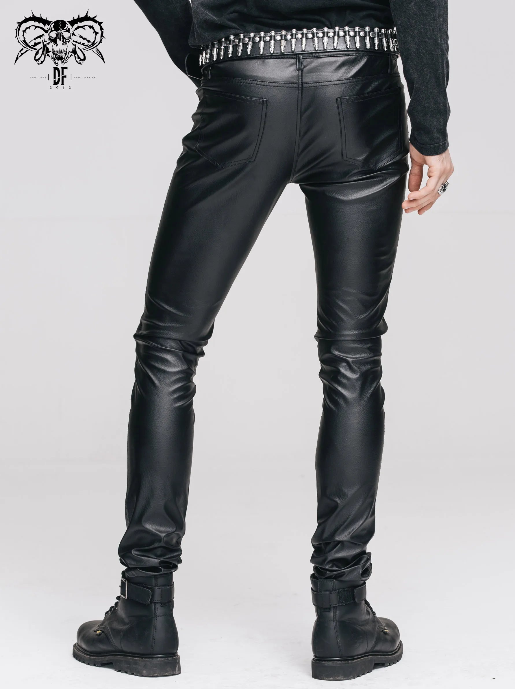Pantalon BIKER similicuir