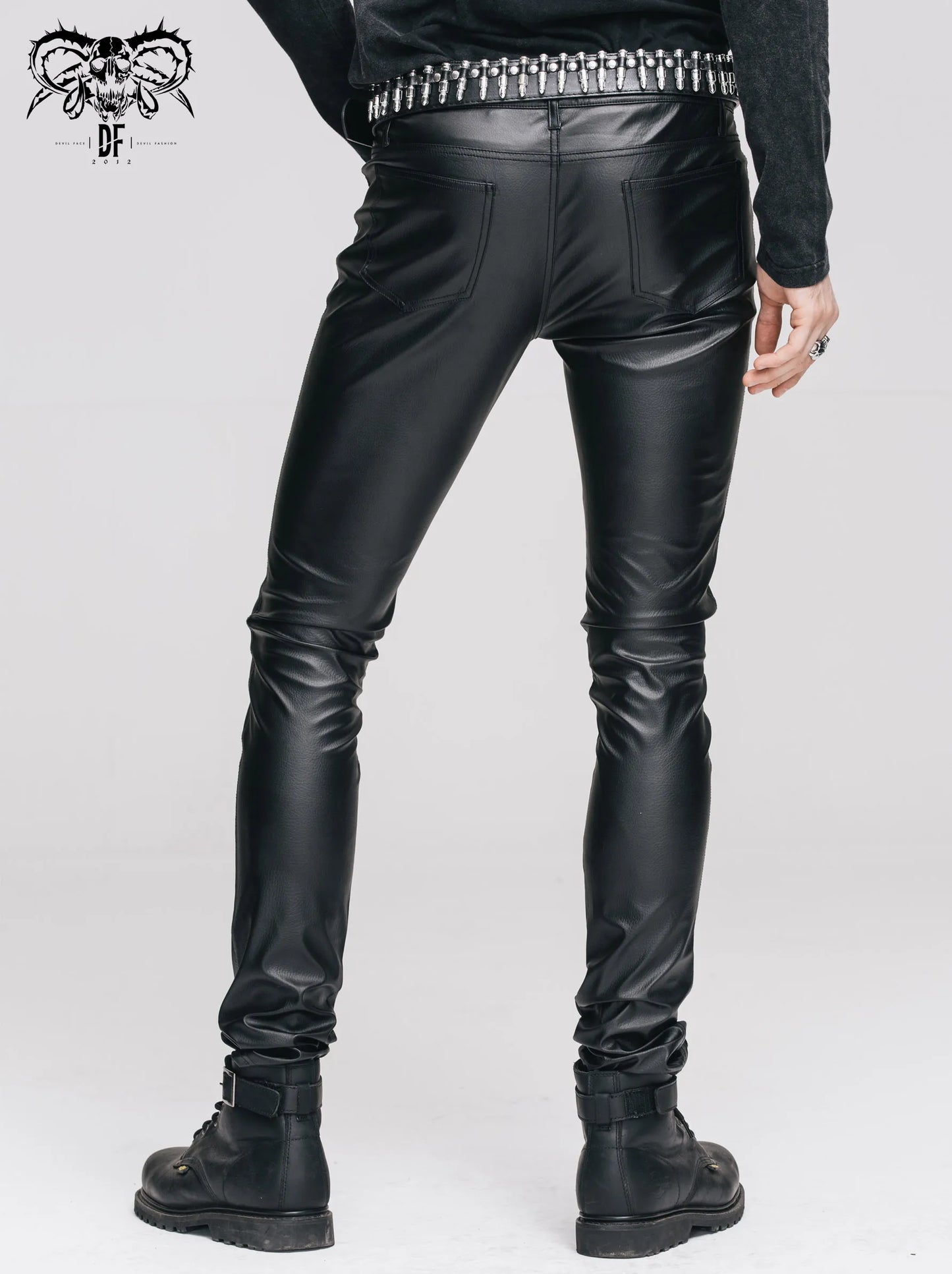 Pantalon BIKER similicuir