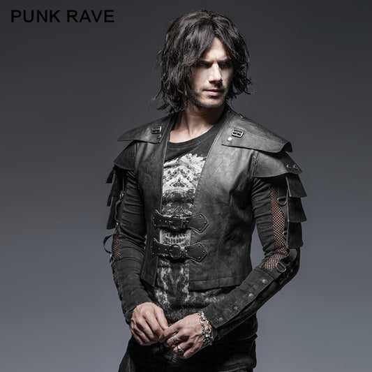 Gilet gladiateur similicuir