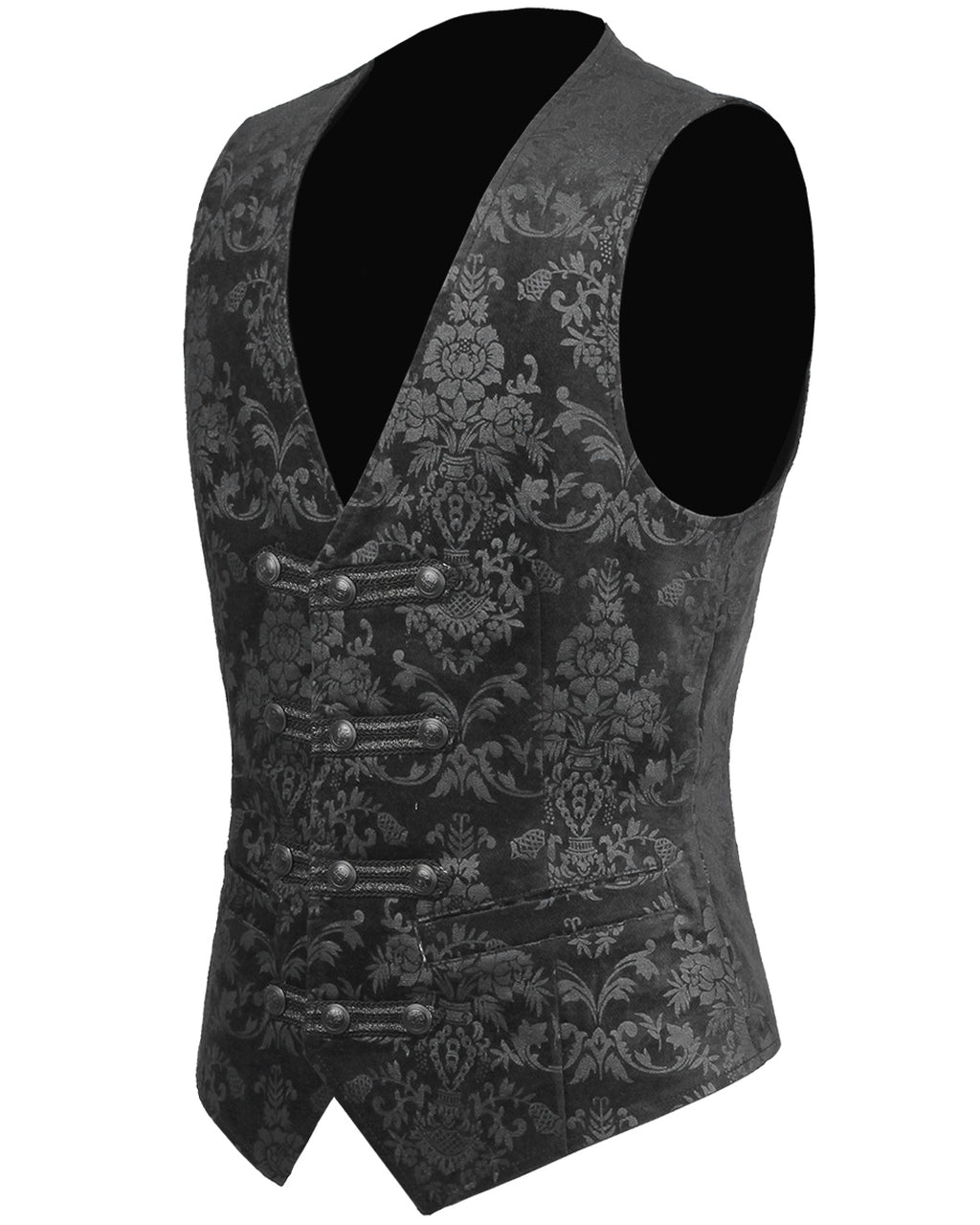 Gilet gothique NOIR