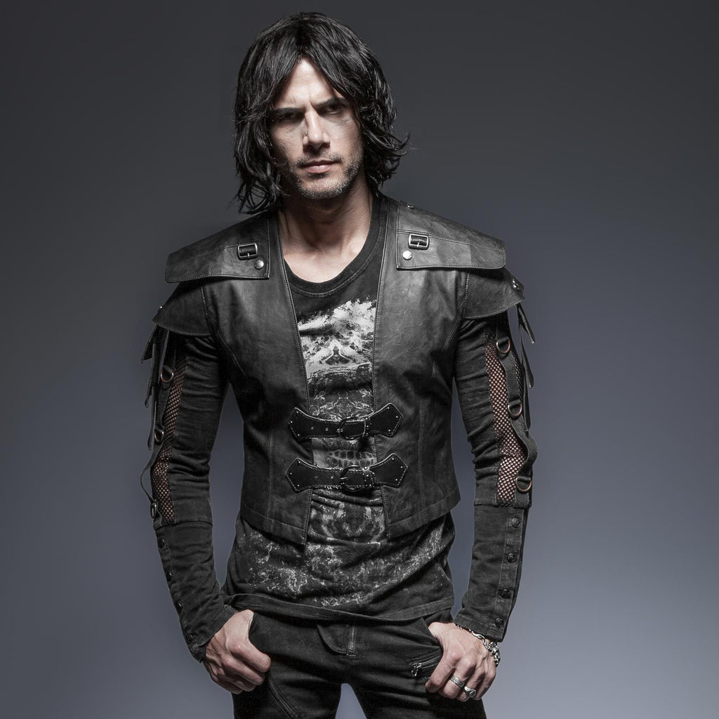Gilet gladiateur similicuir