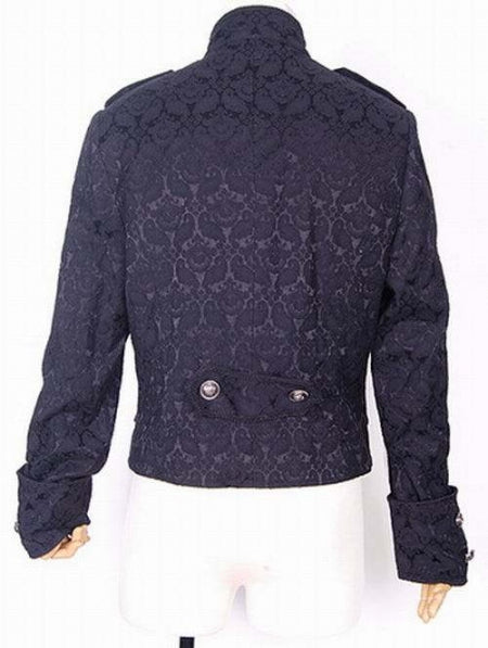 Veste aristocrate gothique à motif brocard