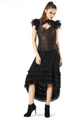 Bustier aristocrate gothique MARRON