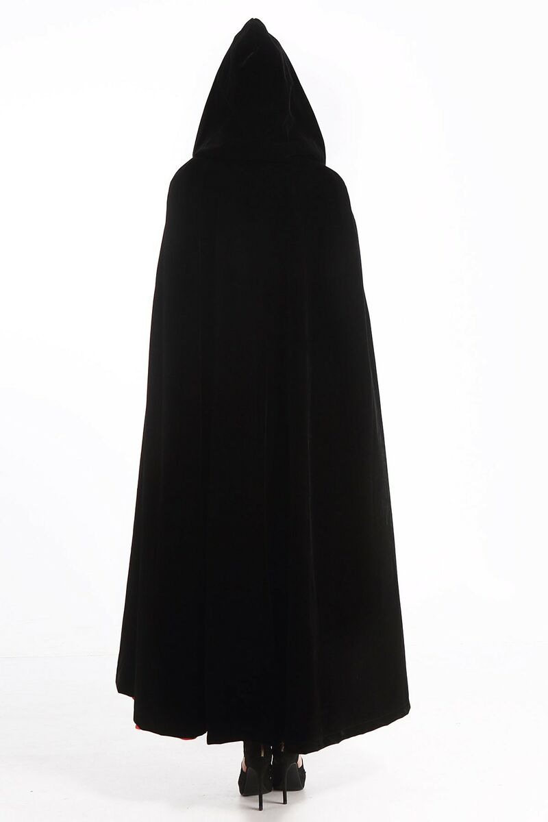 Cape Velours Victorienne Rouge