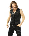 GILET STEAMPUNK NOIR