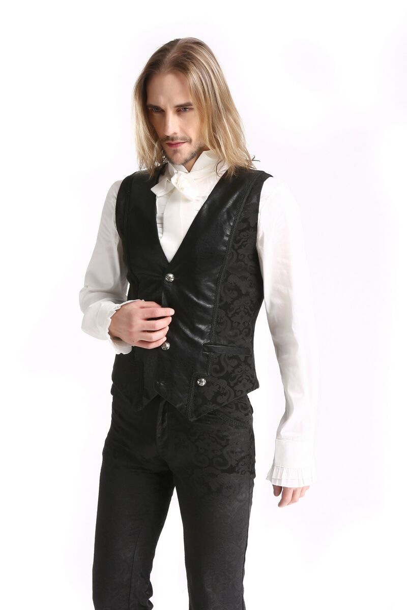 GILET GOTHIQUE ARISTOCRATE POUR HOMME