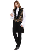 GILET ROYALISTE GOTHIQUE OR