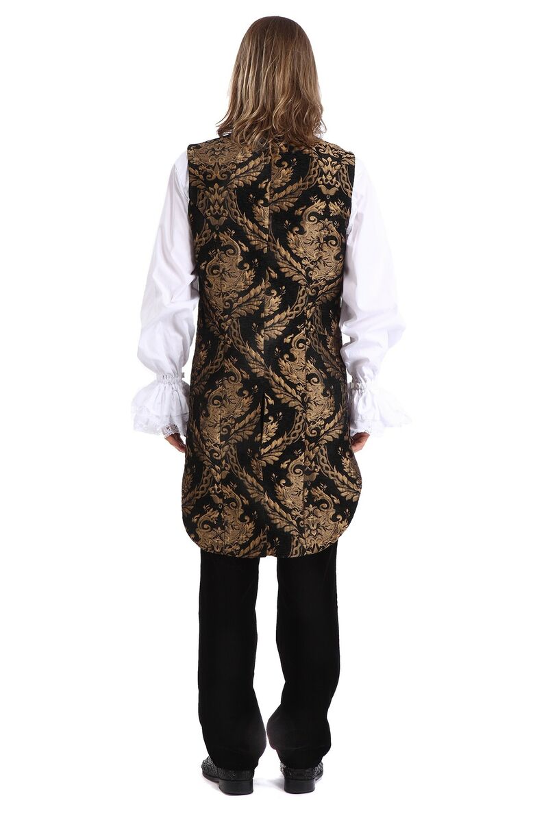 GILET ROYALISTE GOTHIQUE OR