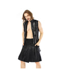 KILT GOTHIQUE EN SIMILICUIR